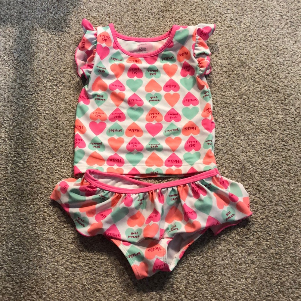 Toddler girls bathing suit
